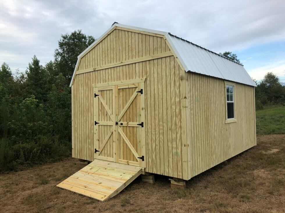 Lofted Storage Barns - Yoders Storage Buildings