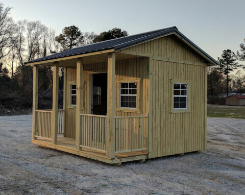 Porch Utility Buildings - Yoders Storage Buildings