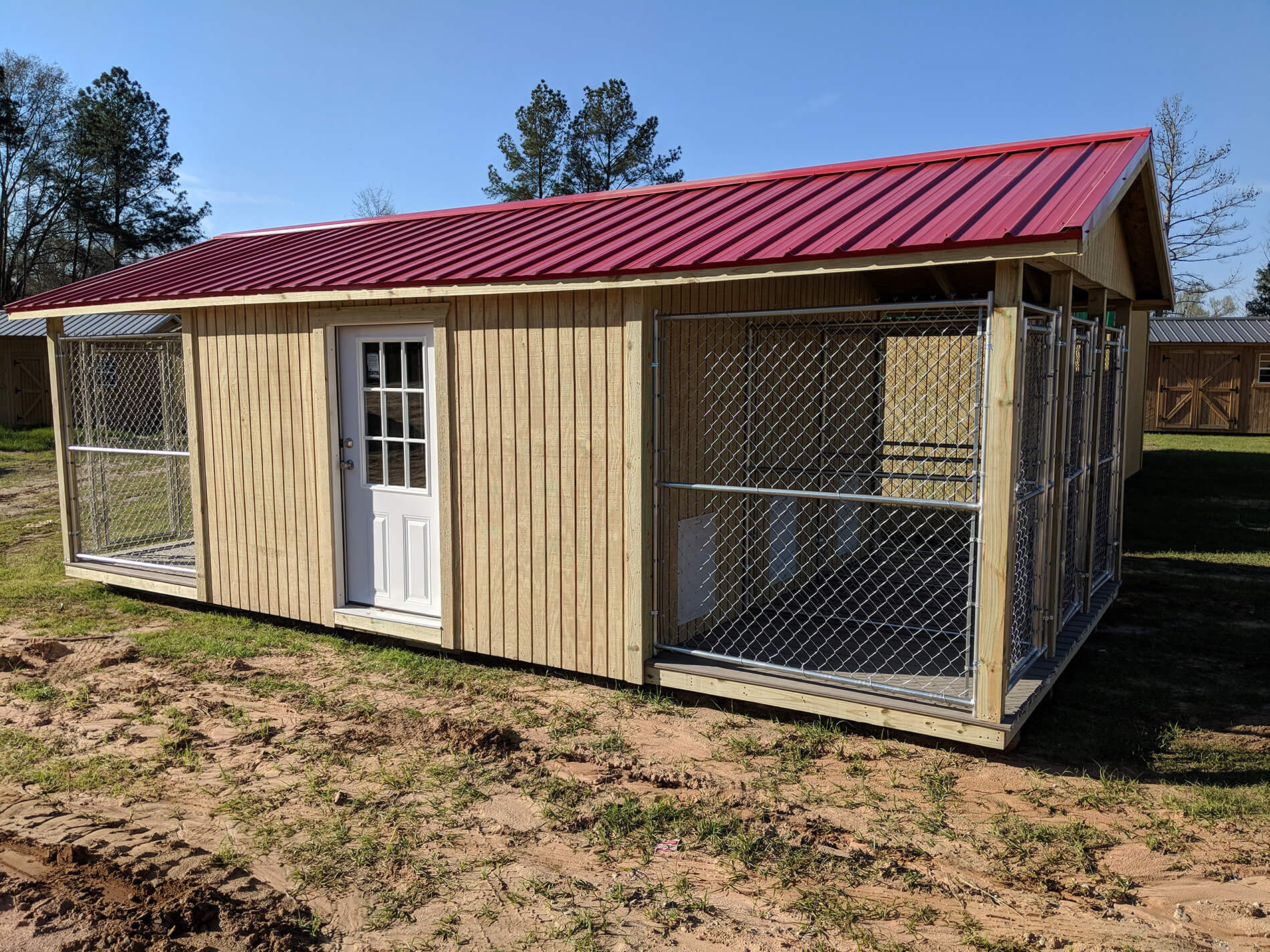 Deluxe Dog Kennels