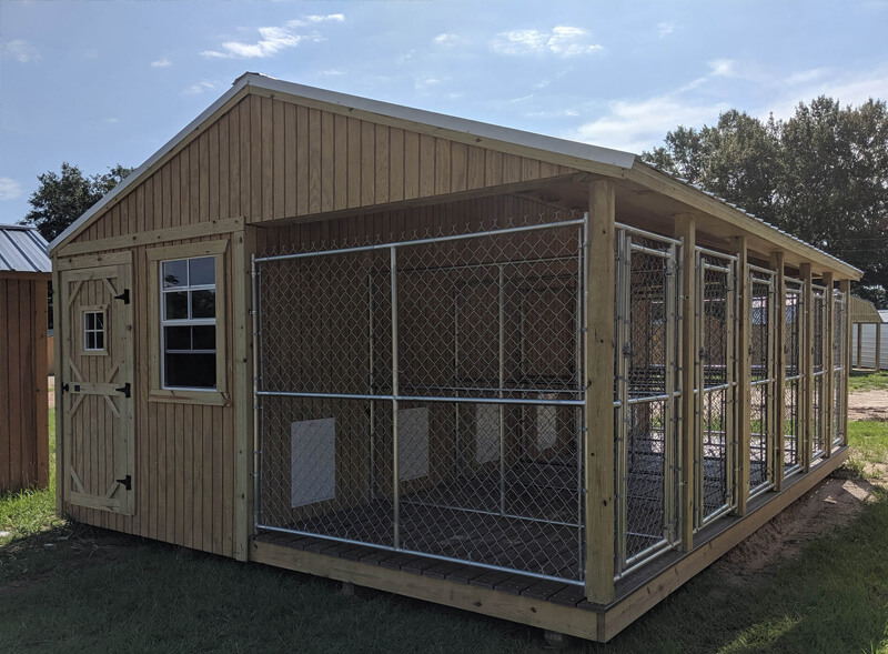 Deluxe Dog Kennel Buildings
