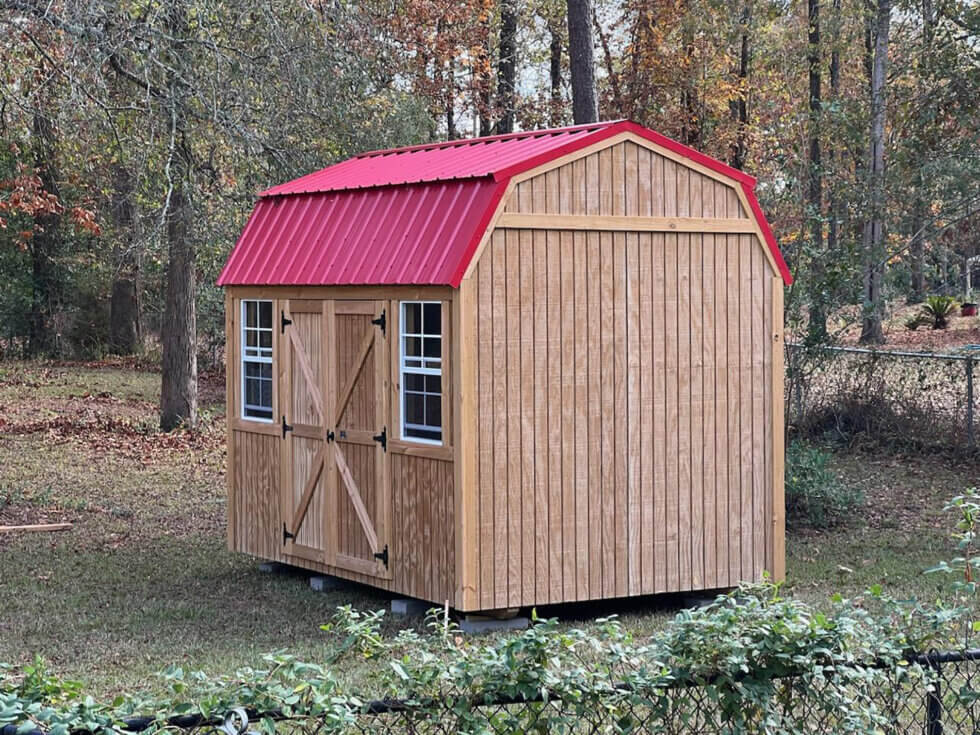 Lofted Storage Barns Yoders Storage Buildings