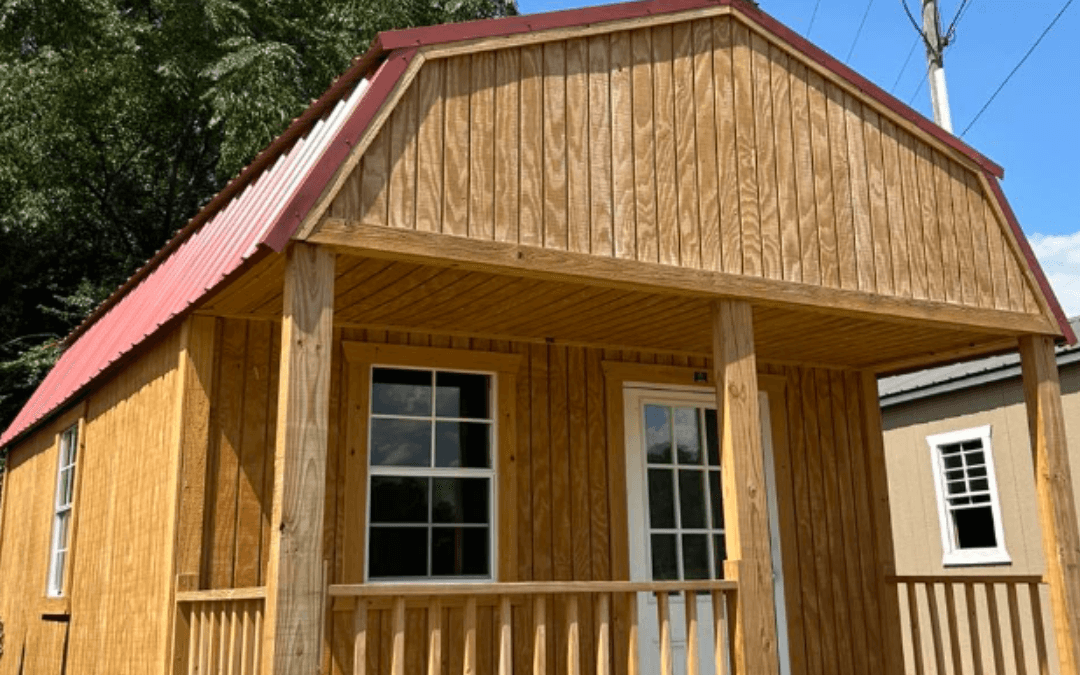 💥 REPO 💥 🏡 12×20 Porch Lofted Barn