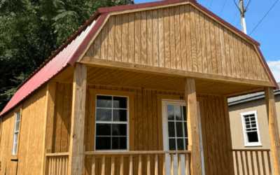 💥 REPO 💥 🏡 12×20 Porch Lofted Barn