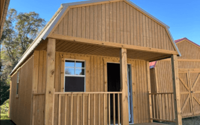 DISCOUNTED, NEW 12 X 24 Porch Lofted Barn